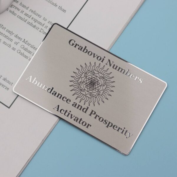 Grabovoi Abundance Activator Cards - Image 2