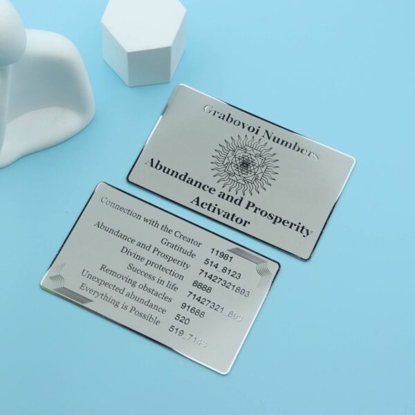 Grabovoi Abundance Activator Cards - Image 4