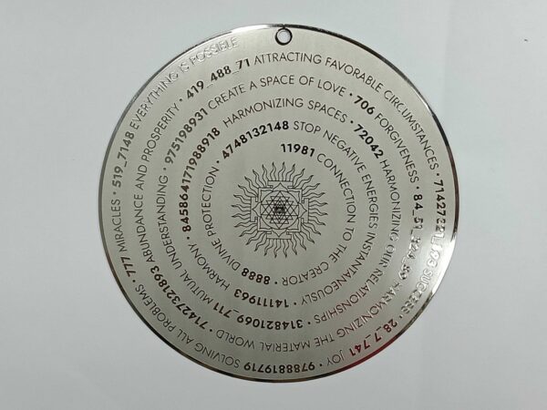 Space Activator with Grabovoi Numbers and Sacred Geometry - Image 2